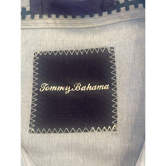 Tommy Bahama Men's‎ Western Long Sleeve Stripe Button-Down Shirt Size L - Picture 5 of 6